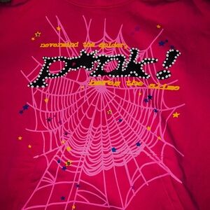 Pink Spider Hoodie